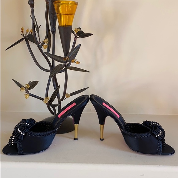 Betsey Johnson Slide Kitten Heel - Picture 3 of 8